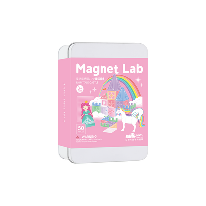 Magnetisk Eventyrslot - 50 dele