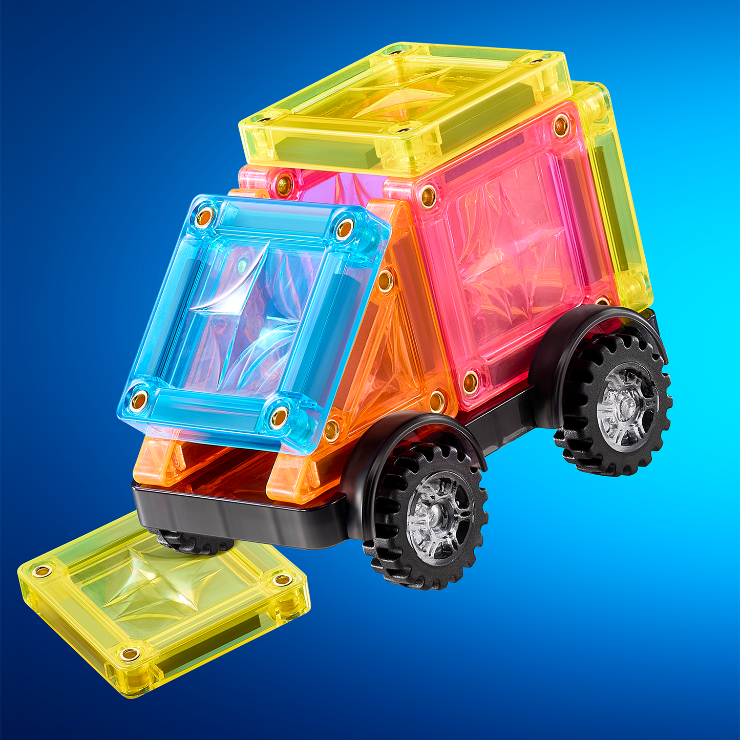 Magnetisk Neonby - 50 dele
